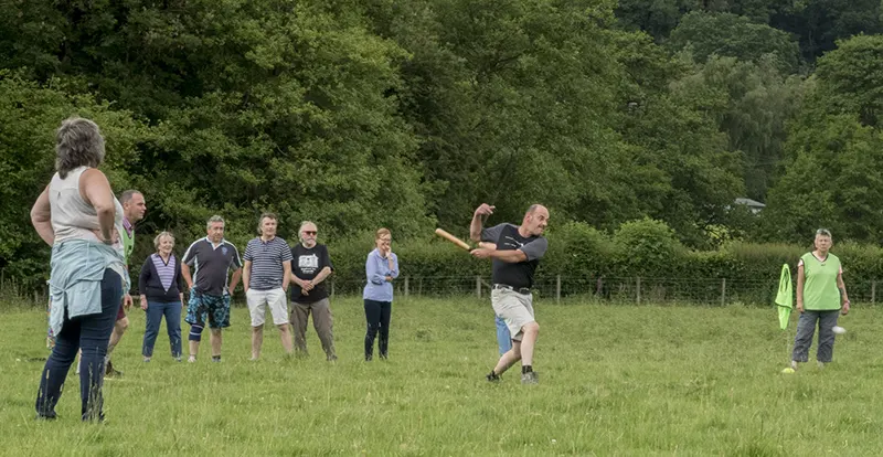 Llangunllo Rounders Match 2019