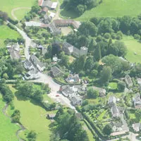 Llangunllo From The Air