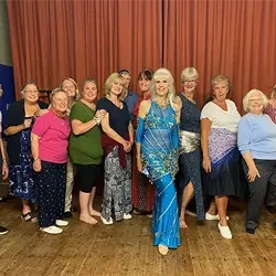 Llangunllo WI Belly Dance evening 2023