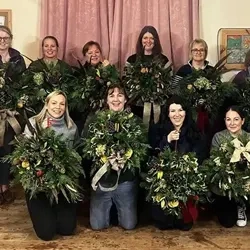 Christmas Wreath Making Llangunllo 2023