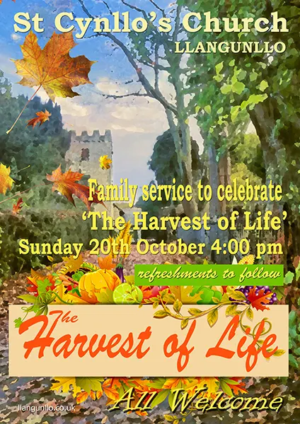 Harvest Festival October 20th 2024