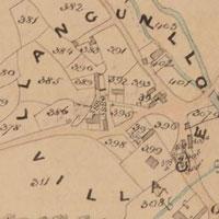 1840 Llangunllo Tithe Map