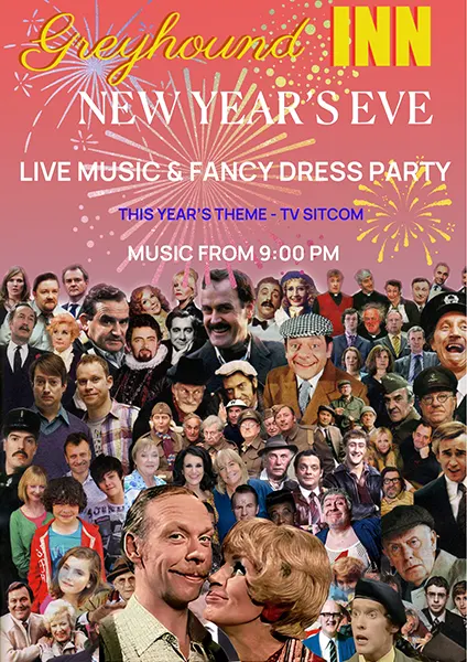 New Year's Eve Fancy Dress Party The Greyhound Inn Llangunllo